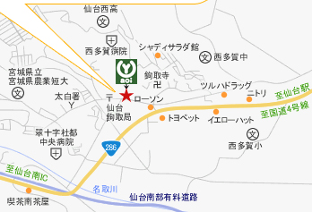 アクセスマップ：広域